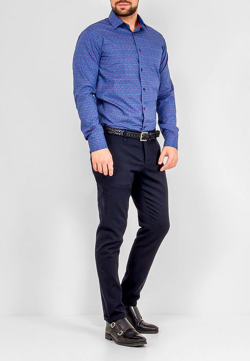 Сорочка мужская длинный рукав GREG 263/231/034/Z/1p  фото 4