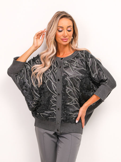 Кардиган жен Др4-561/5 - Wisell фото 6