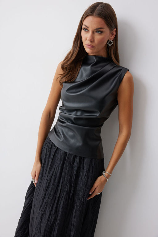 Блуза LYUSHe 4239 черный  фото 4