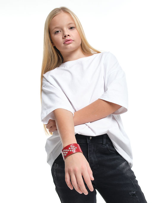 Браслет со стразами PY0422 св.коричневый - Mini maxi фото 4