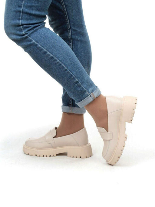 06-5925-2 BEIGE Туфли (натуральная кожа)