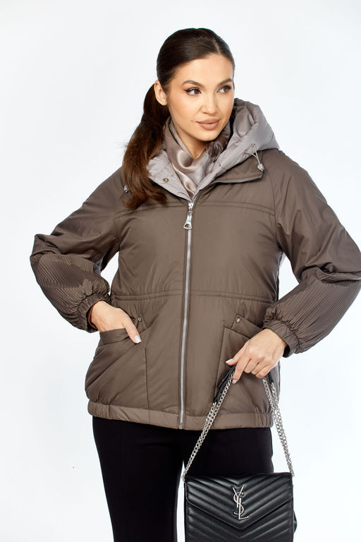 Куртка SHETTI 2213 пепельно-коричневый фото 7