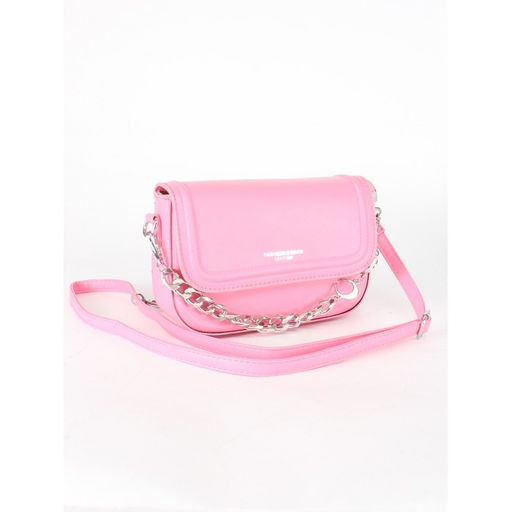 Сумка женская искусственная кожа Ch&K-9261-1, 1отд, плечевой ремень, розовый SALE 255066