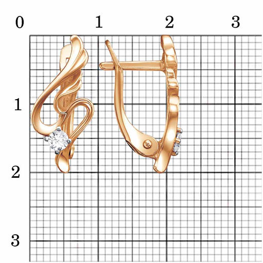 СЕРЬГИ 33815203Д - Красная пресня фото 5