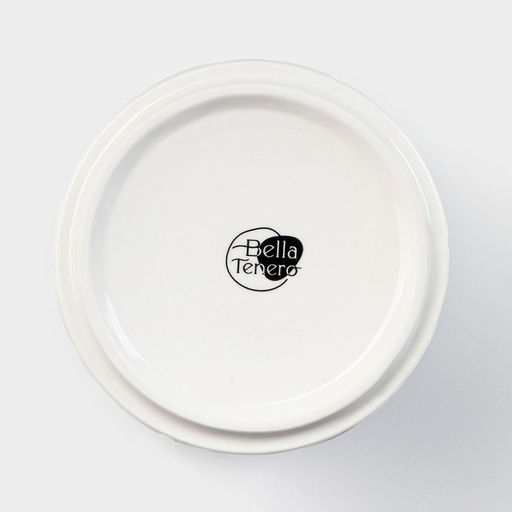 Банка для хранения сыпучих продуктов BellaTenero, 660 мл, d=10.5 см, с бамбуковой крышкой, фарфор, белая  фото 5