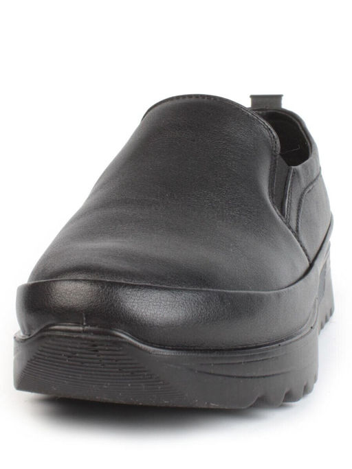 03-5305 BLACK Полуботинки женские (натуральная кожа)