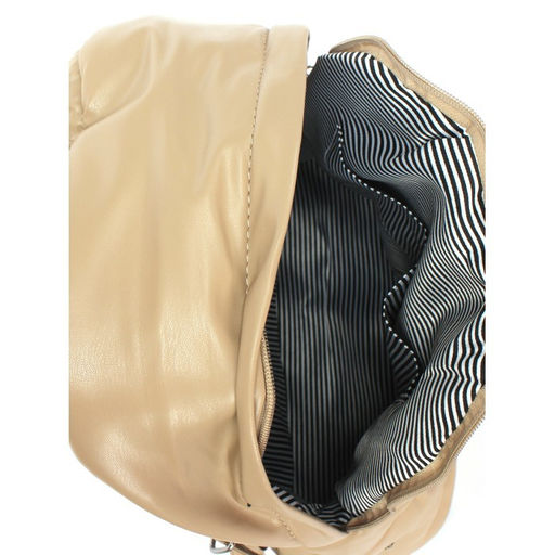 Рюкзак жен искусственная кожа Migo-2201 (черепа), 1отд, 2внут/ карм, бежевый 256196 - Adelia фото 3