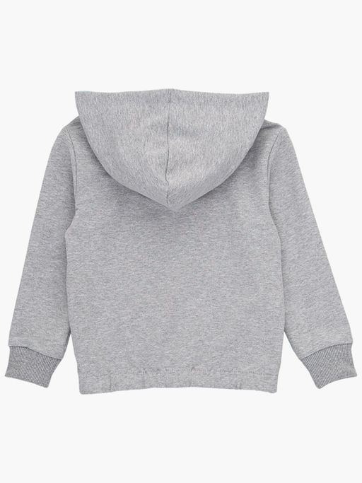 Толстовка с капюшоном UD 7367 серый/бирюза - Mini maxi фото 6