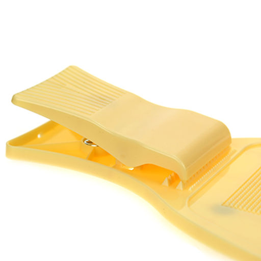 Доска разделочная пластмассовая 18,5х50х1см, рыбная, с зажимом, с антискользящими ножками, цвета микс (Китай) - Домашняя мода фото 2