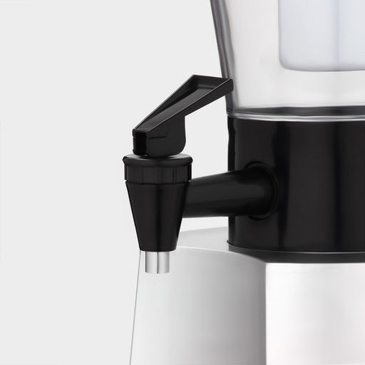 Башня пивная Металлик, 3 л, колба с подсветкой, 2 батарейки CR=2032, серебристая - Simaland фото 3