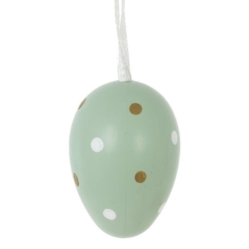 Набор из 12-ти изделий декоративных подвесных "Яйцо" (4*6), L15 W17 H8 см
