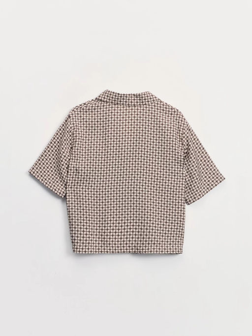 Блуза из вискозы с коротким рукавом ZR2605012011-236 / Zarina