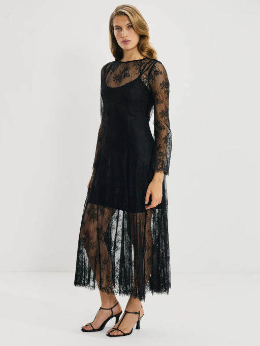 Платье миди из кружева / Zarina