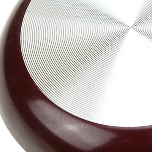 "Lace" Сотейник с антипригарным покрытием д24см "Кружево", h6,3см, s0,18см, съемная ручка (Россия)