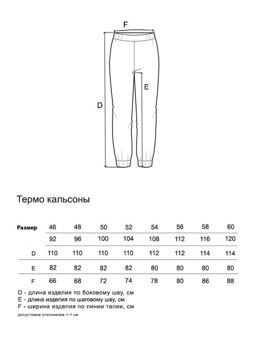 Термо-кальсоны (графит) мужск