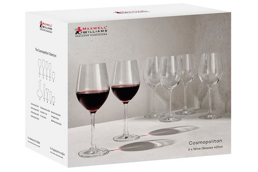 Набор бокалов для вина Cosmopolitan, 0,425 л, 6 шт - Maxwell & Williams фото 4