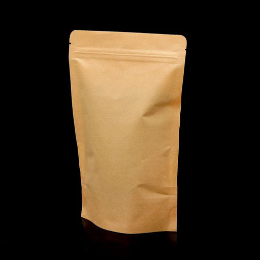 Цена за 50 шт. Пакет Zip - lock Крафт с прямоугольным окном 16?26 см - UPAK LAND фото 2