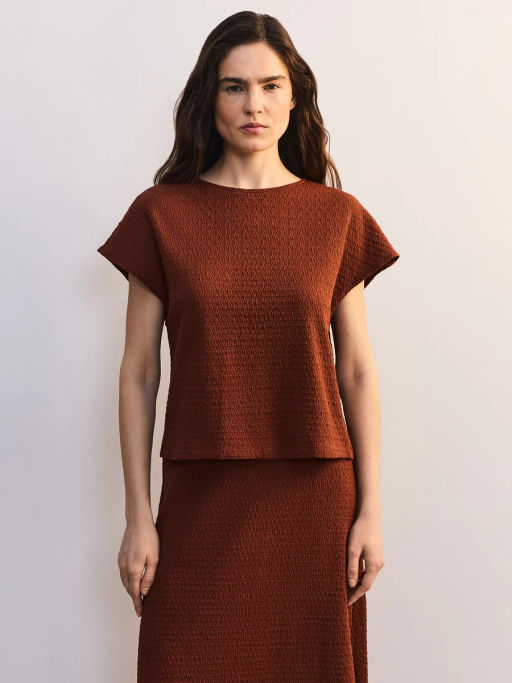 Футболка оверсайз из трикотажа ZR2605013421-21 / Zarina