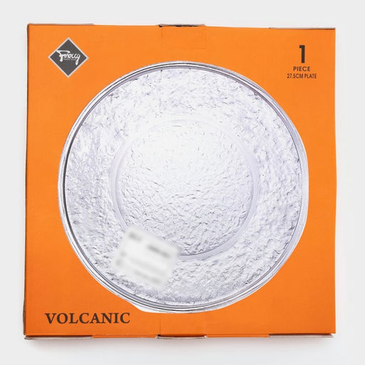Тарелка Вулкан, d=27.5 см, стекло, прозрачная - Simaland фото 4