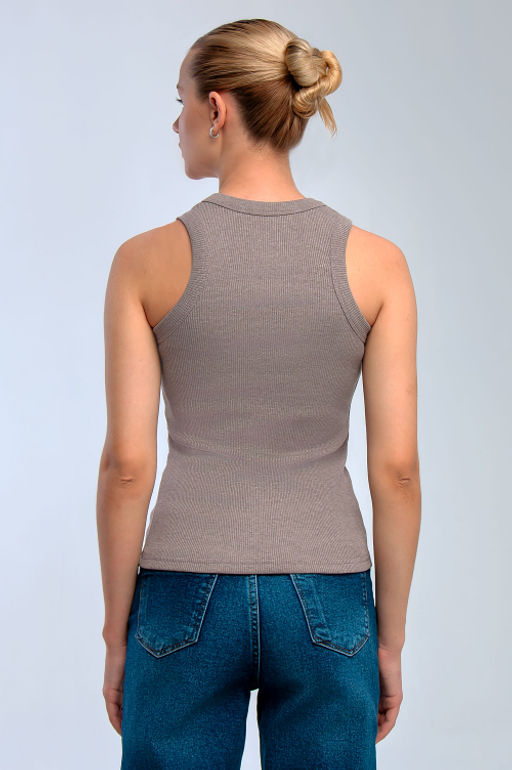 Арт.3201/4 Майка женская 42-46 (3 шт) Цвет:кофейный - Калинка фото 16