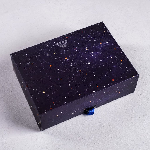 Цена за 2 шт. Коробка подарочная, упаковка, «Космос: Stars», 16.5×12×5 см, БЕЗ ЛЕНТЫ