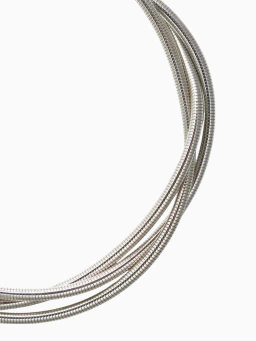 Чокер «Многослойный», металлический, цвет серебро