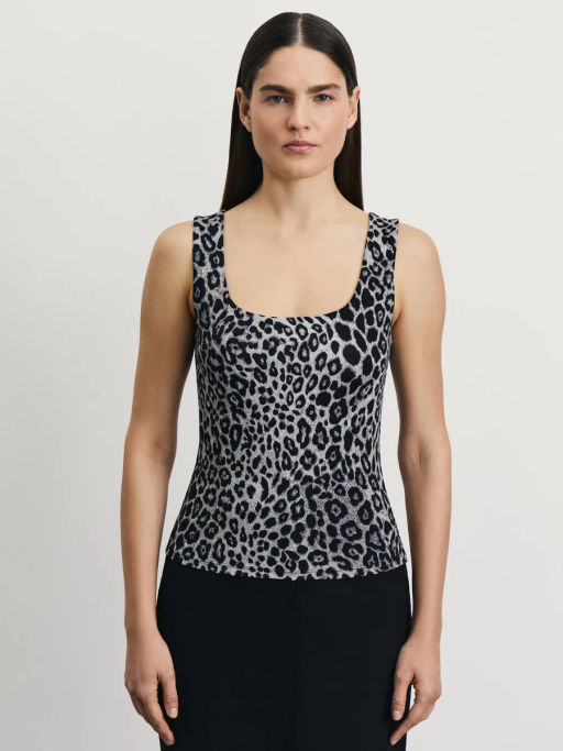 Базовый топ с широкими бретелями / Zarina  фото 3