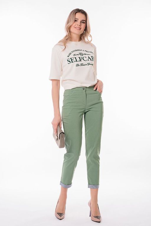 NOBBY, Женские брюки 7721-50 (ментол) фото 2