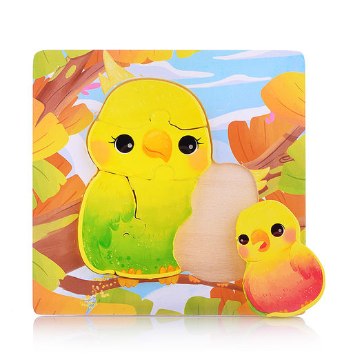 Пазл-вкладыш "Мама и малыш"