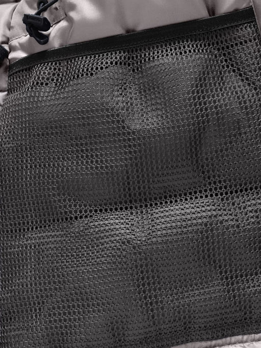 Парка зимняя подростковая для девочки с капюшоном и мехом бежевого цвета 9536B - Valianly фото 18