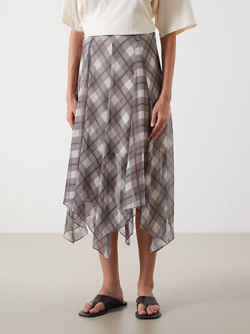 Beli Fermuarl? Ekose A Kesim Etek