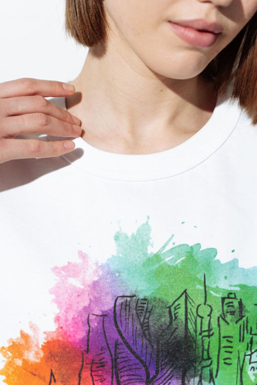 ФУТБОЛКА ЖЕНСКАЯ арт. 1900W-20282.1F-921.1231 - Almando melado фото 13