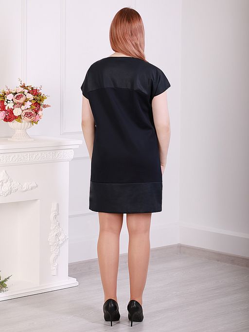 Платье нарядное с коротким рукавом - Almond фото 5