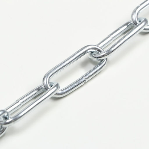 Цепь для привязи собак, сварные звенья, 1,8 м, калибр 45 мм, толщина проволки 4,2 мм - Пижон фото 5