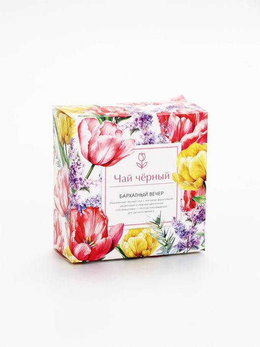 Подарочный набор «С 8 марта»: чайная пара, чай чёрный