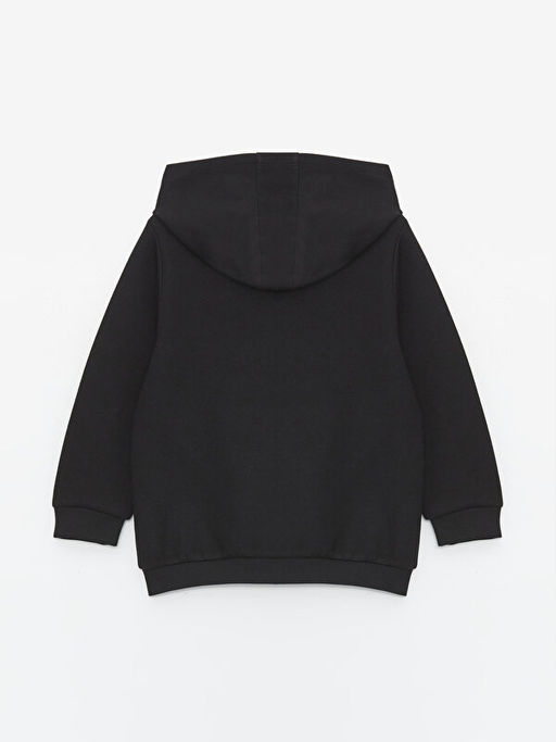 Kap??onlu Uzun Kollu Erkek Bebek Fermuarl? Sweatshirt - Waikiki фото 2