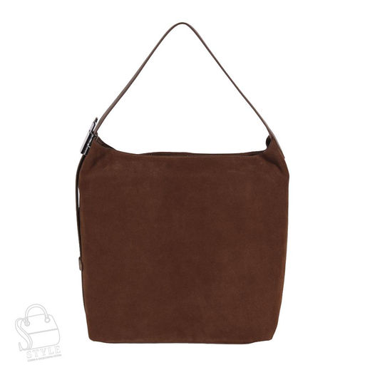 Сумка женская кожаная 3349QAA brown Polina&Eiterou  в Новосибирске