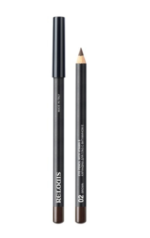 RELOUIS Карандаш для глаз с витамином Е тон 02 brown (Италия)