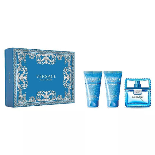 VERSACE EAU FRAICHE m SET 50 EDT+50 S/G+50 A/S BALM M,
