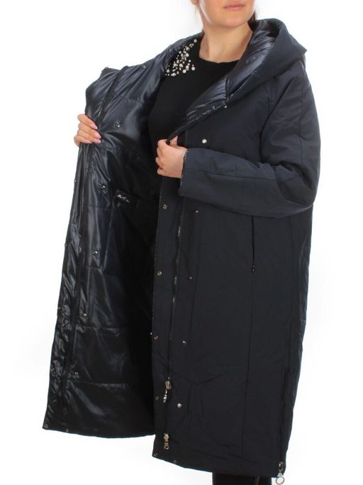 21085 INK BLUE Куртка зимняя двухсторонняя женская облегченная SNOW CLARITY - Fashion фото 19