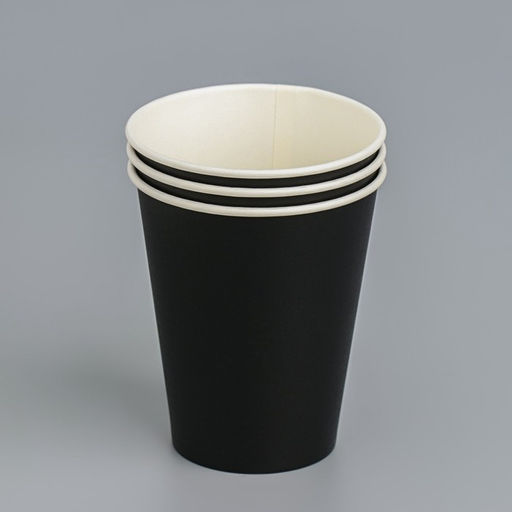 Цена за 50 шт. Стакан бумажный Черный 165 мл, диаметр 70 мм - Simaland фото 3