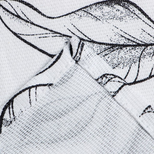 Скатерть Доляна Plant leaves, 146?250 см, 100% хлопок, рогожка 164 г/м?