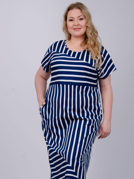 Туника "Пари" полоса, трикотаж