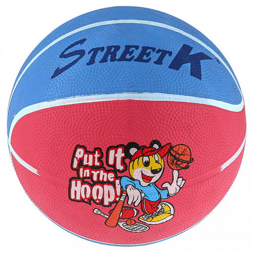 Мяч детский, баскетбольный д17см, цвета микс, резина (Китай)