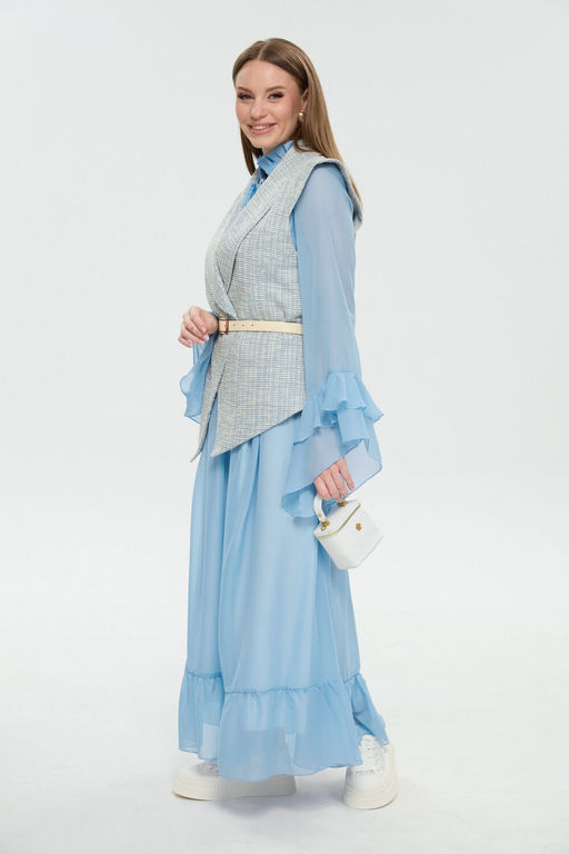 Жилет NIKVA н1027-4 небесный