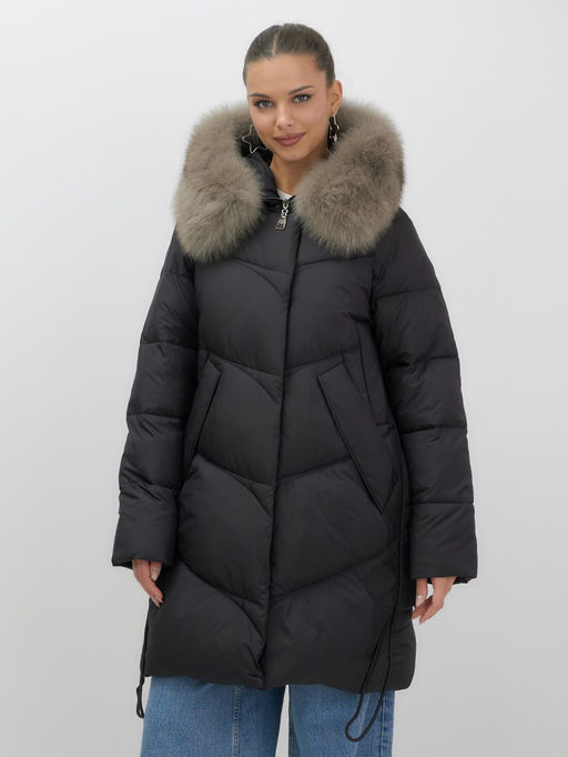 Пальто зимнее утепленное с мехом и капюшоном ,куртка Бренд: Visdeer фото 9