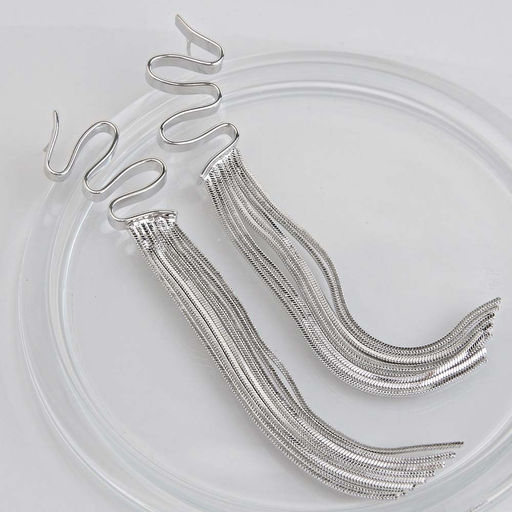Серьги длинные на гвоздиках арт. 13 3799 (id 277136)