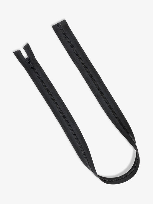 Цена за 10 шт. Молния «Трактор», №5, разъёмная, замок автомат, 80 см, чёрная