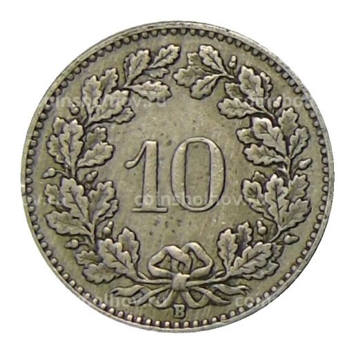 10 раппенов 1925 года Швейцария