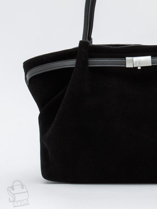 Сумка женская кожаная 990181NN black Natale Navetta